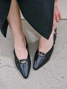 Byeuuns Nikki Kitten Heel Slingback Pumps (BPS25020)