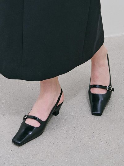 Byeuuns Ninety Slingback Pumps (BPS25012)