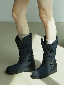 Byeuuns Padded Cuff Biker Boots (BOB24408-1)
