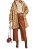byTiMo Women's Quilted Satin Belted Coat - 2