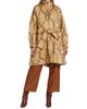byTiMo Women's Quilted Satin Belted Coat - 3
