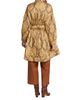 byTiMo Women's Quilted Satin Belted Coat - 5