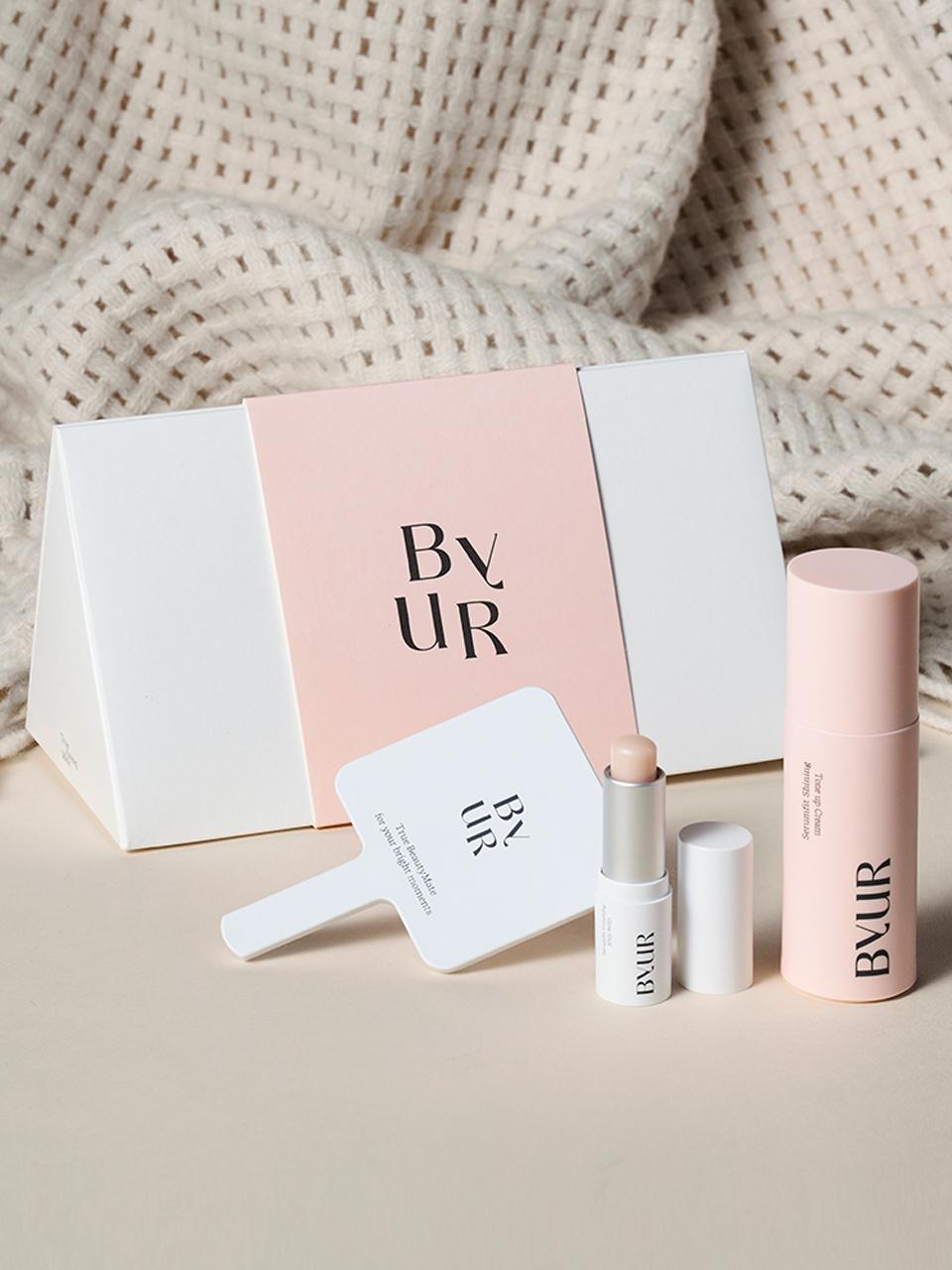 ByUR Glow & Shine Box (Tone-up Cream + Glow Stick +