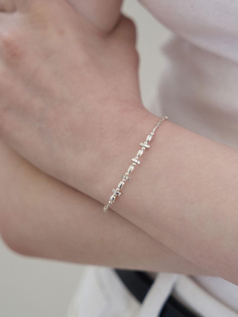 byweekend 925 Silver Adjustable Fine Bracelet