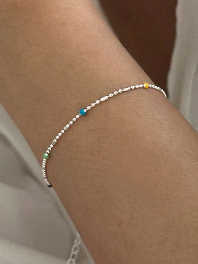 byweekend Silver925 Rainbow Bracelet