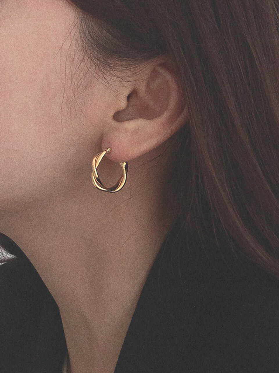 byweekend Silver 925 Daily Twist Earrings