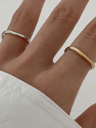 byweekend Silver 925 Mood Ring