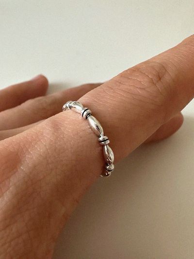 byweekend Silver 925 Nut Ring