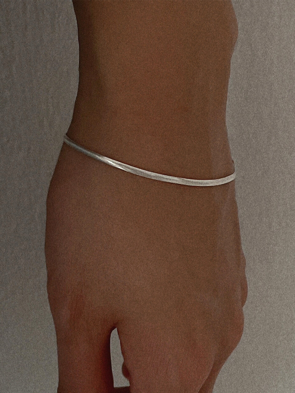 byweekend Silver 925 Silk Chain Bracelet
