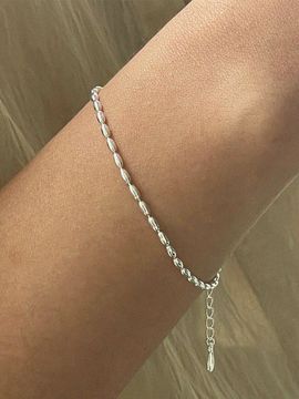 byweekend Silver 925 Slim Frank Bracelet