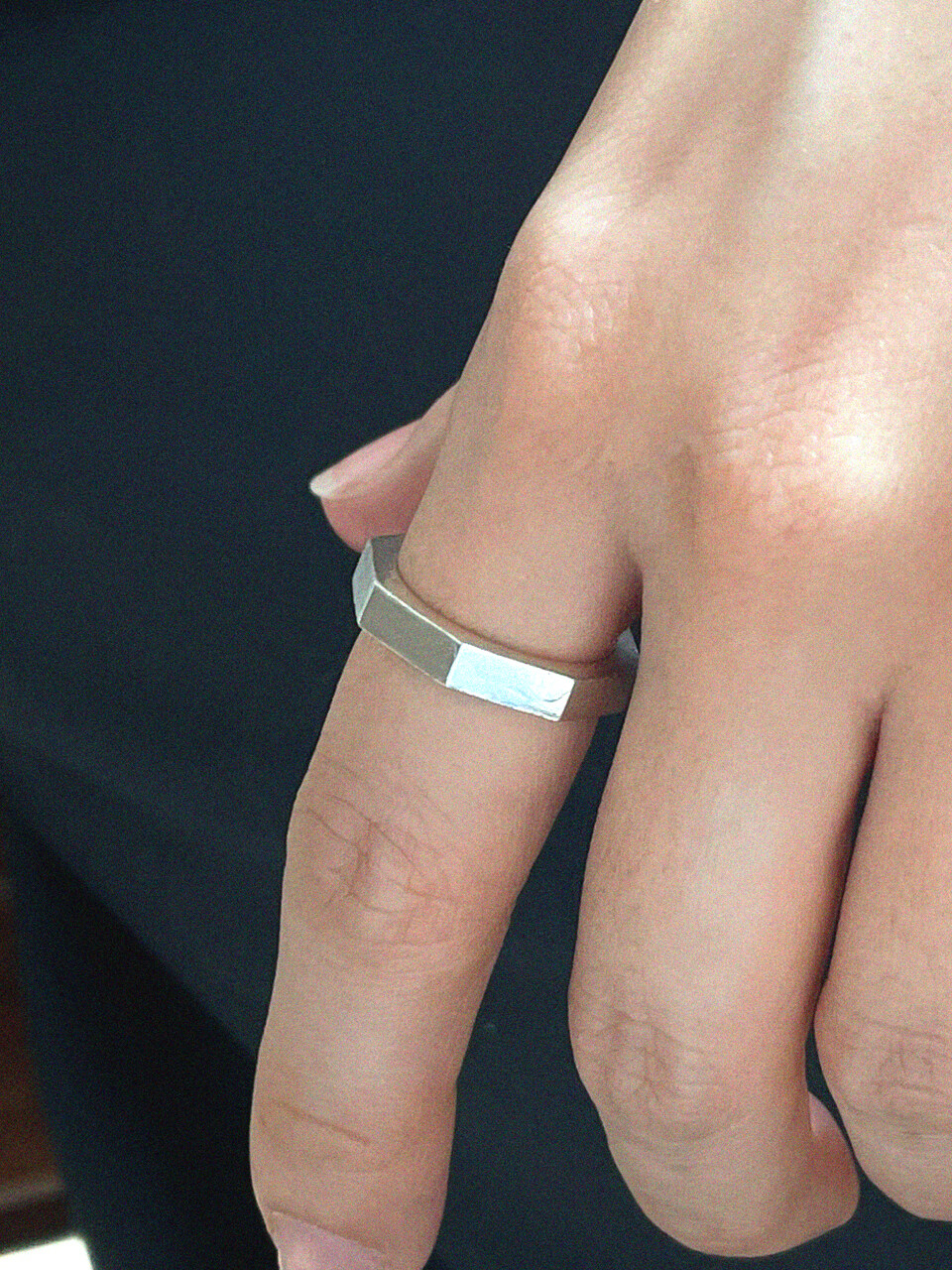 byweekend Silver Noah Ring