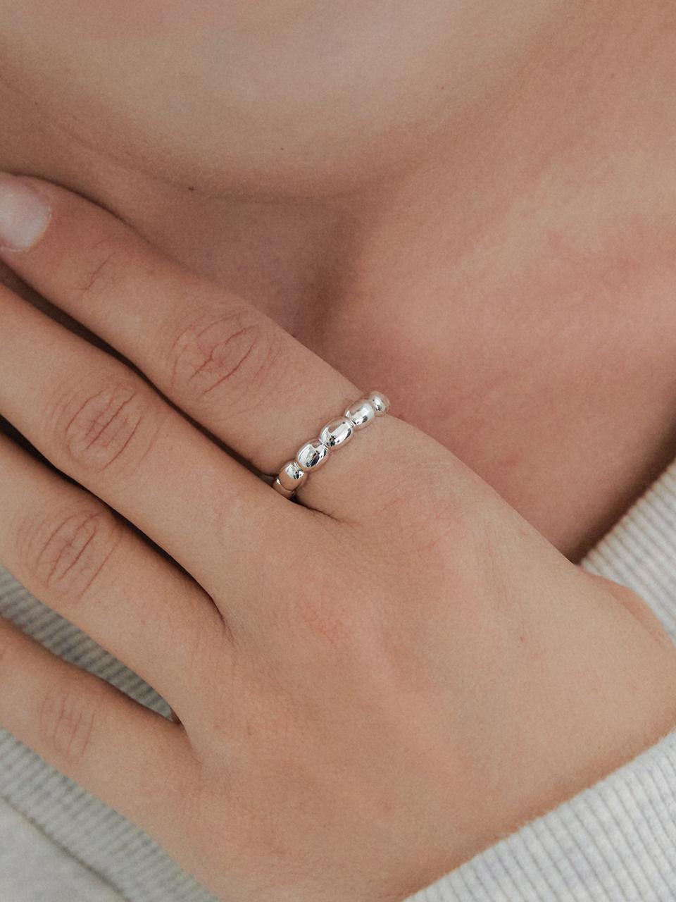 byweekend Sterling Silver French Ring