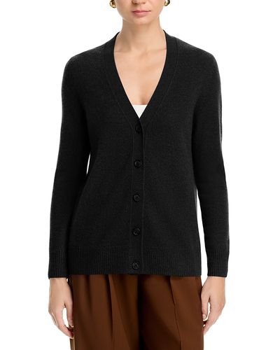 C By Bloomingdale's Cashmere C by Bloomingdale's Cashmere 100% Cashmere Grandmother V Neck Cardigan Sweater