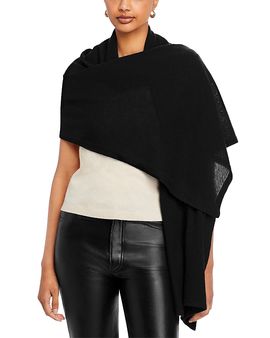 C By Bloomingdale's Cashmere C by Bloomingdale's Cashmere 100% Cashmere Oversized Knit Scarf