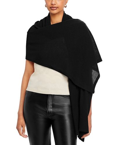 C By Bloomingdale's Cashmere C by Bloomingdale's Cashmere 100% Cashmere Oversized Knit Scarf