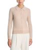 C By Bloomingdale's Cashmere C by Bloomingdale's Cashmere 100% Cashmere Polo Cardigan Sweater - 1