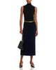 C By Bloomingdale's Cashmere C by Bloomingdale's Cashmere 100% Cashmere Ribbed Midi Skirt - 2