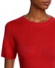 C By Bloomingdale's Cashmere C by Bloomingdale's Cashmere 100% Cashmere Short Sleeve Crewneck Sweater - 4