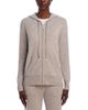 C By Bloomingdale's Cashmere C by Bloomingdale's Cashmere 100% Cashmere Zip Hoodie - 1