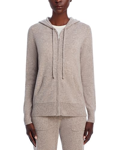 C By Bloomingdale's Cashmere C by Bloomingdale's Cashmere 100% Cashmere Zip Hoodie