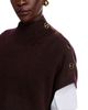 C By Bloomingdale's Cashmere C by Bloomingdale's Cashmere Button Mockneck Cashmere Sweater - 5