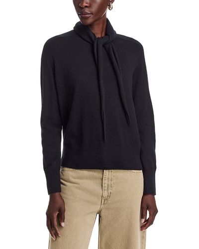 C By Bloomingdale's Cashmere C by Bloomingdale's Cashmere Crewneck Cashmere Sweater With Scarf