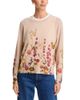 C By Bloomingdale's Cashmere C by Bloomingdale's Cashmere Floral Print Crewneck Cashmere Sweater, Exclusive - 1