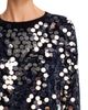 C By Bloomingdale's Cashmere C by Bloomingdale's Cashmere Pailette Crewneck Cashmere Sweater, Exclusive - 4