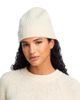 C By Bloomingdale's Cashmere V Fraas Rib Knit Cuff Cashmere Hat - 1