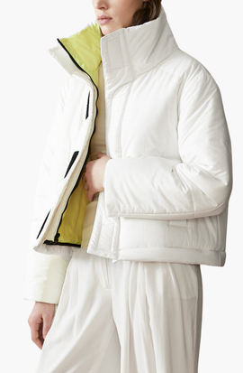CAALO CAALO Reversible Cropped Down Coat