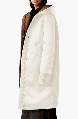 CAALO CAALO Reversible Satin Down Coat