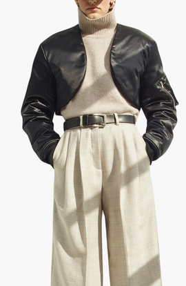 CAALO CAALO Satin Down Bolero