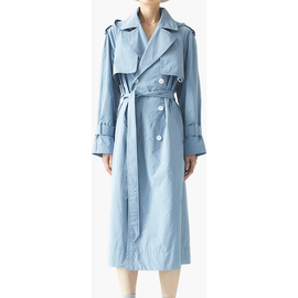 CAALO CAALO Water Resistant Hooded Trench Coat