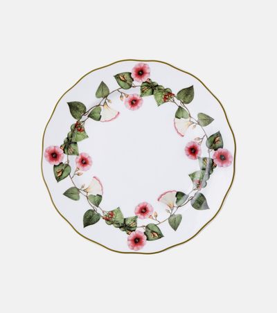 Cabana Cabana Ciclamino floral porcelain dinner plate