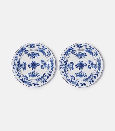 Cabana Cabana Gloria set of 2 porcelain dinner plates