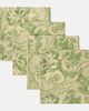Cabana Cabana Iris set of 4 floral printed linen napkins - 1