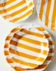 Cabana Cabana Righe set of 2 ceramic dessert plates - 3