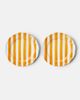 Cabana Cabana Righe set of 2 ceramic dinner plates - 1