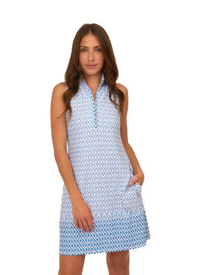Cabana Life Cabana Life 1/4 Zip Sleeveless Sport Dress