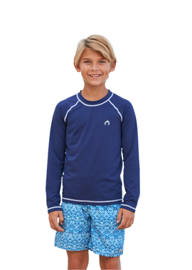 Cabana Life Cabana Life Boys Long Sleeve Cabana Rashguard