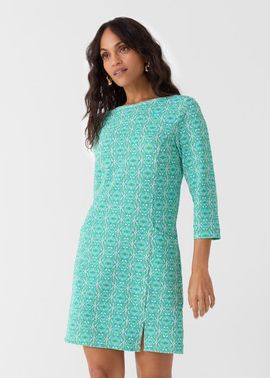 Cabana Life Cabana Life Gauze Shift Dress w/ Side Slit