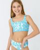 Cabana Life Cabana Life Girls 3-Piece Short Sleeve Rashguard Set - 4