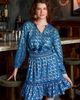 Cabana Life Cabana Life Longsleeve Smocked Waist Dress - 2