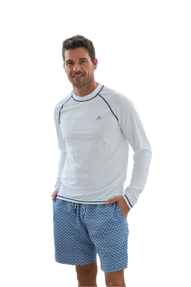 Cabana Life Cabana Life Men's Long Sleeve Cabana Rashguard