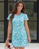 Cabana Life Cabana Life Ruffle Short Sleeve Dress - 3