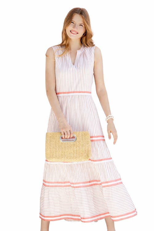 Cabana Life Cabana Life Sleeveless Tiered Maxi Dress