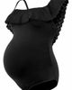 Cache Coeur Cache Coeur Bloom One-Shoulder One-Piece Maternity Swimsuit - 4