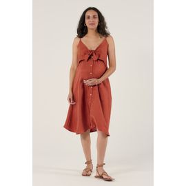 Cache Coeur Cache Coeur Maternity and Nursing Knot Dress Nolwenn