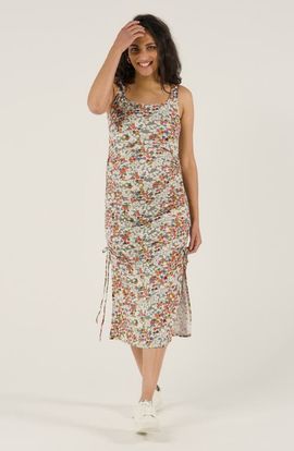 Cache Coeur Cache Coeur Maternity and Nursing Ruched tank dress Liberty