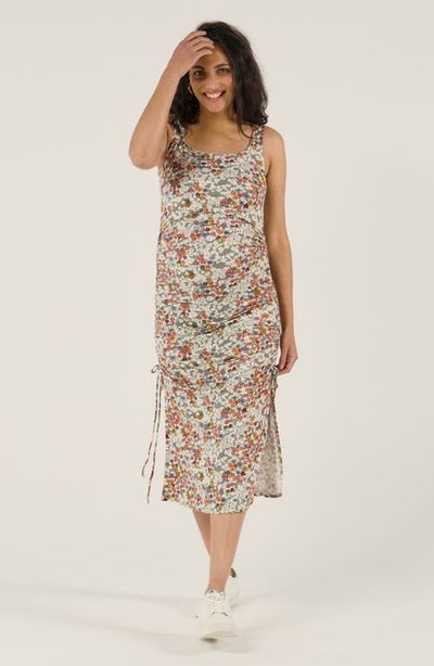 Cache Coeur Cache Coeur Maternity and Nursing Ruched tank dress Liberty